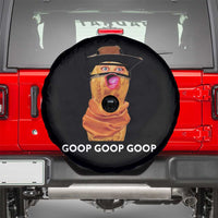Goop Goop Goop Meme Spare Tire Cover Unhinged Cowboy Peanut Core Weirdos - Wonder Print Shop