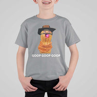 Goop Goop Goop Meme T Shirt For Kid Unhinged Cowboy Peanut Core Weirdos - Wonder Print Shop