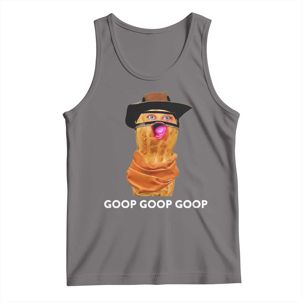 Goop Goop Goop Meme Tank Top Unhinged Cowboy Peanut Core Weirdos - Wonder Print Shop