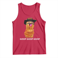 Goop Goop Goop Meme Tank Top Unhinged Cowboy Peanut Core Weirdos - Wonder Print Shop