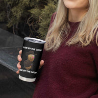 Cowboy Peanut Meme Tumbler Cup Live By The Goop Die By The Goop - Wonder Print Shop