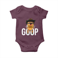 Goop Meme Explosion Baby Onesie Screaming Peanut Cowboy Brainrot Energy - Wonder Print Shop
