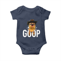 Goop Meme Explosion Baby Onesie Screaming Peanut Cowboy Brainrot Energy - Wonder Print Shop