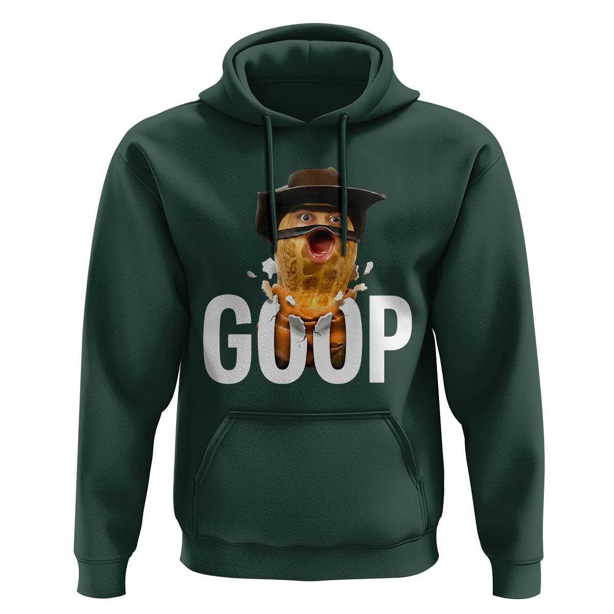 Goop Meme Explosion Hoodie Screaming Peanut Cowboy Brainrot Energy - Wonder Print Shop
