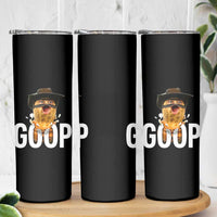 Goop Meme Explosion Skinny Tumbler Screaming Peanut Cowboy Brainrot Energy - Wonder Print Shop