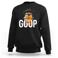 Goop Meme Explosion Sweatshirt Screaming Peanut Cowboy Brainrot Energy - Wonder Print Shop
