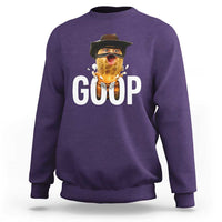 Goop Meme Explosion Sweatshirt Screaming Peanut Cowboy Brainrot Energy - Wonder Print Shop