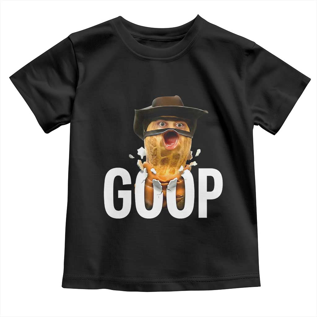 Goop Meme Explosion Toddler T Shirt Screaming Peanut Cowboy Brainrot Energy - Wonder Print Shop