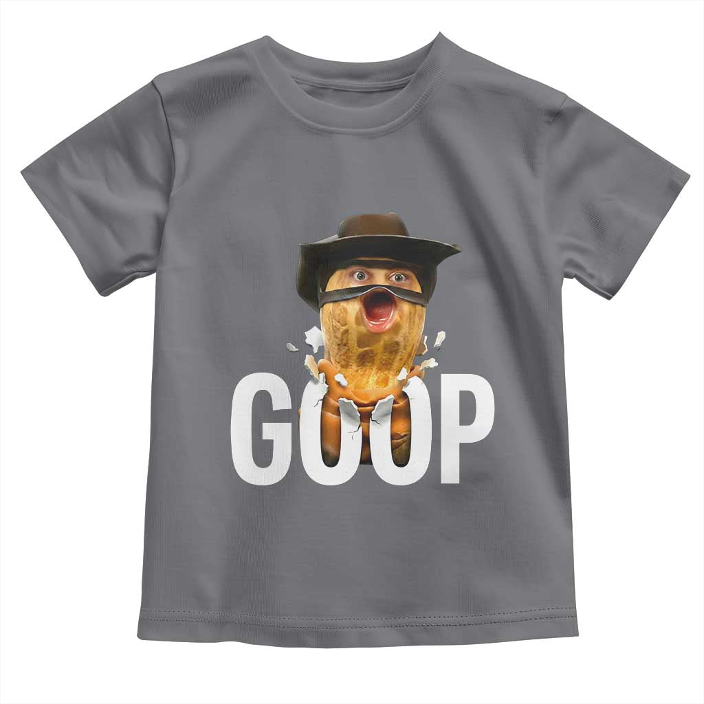 Goop Meme Explosion Toddler T Shirt Screaming Peanut Cowboy Brainrot Energy - Wonder Print Shop