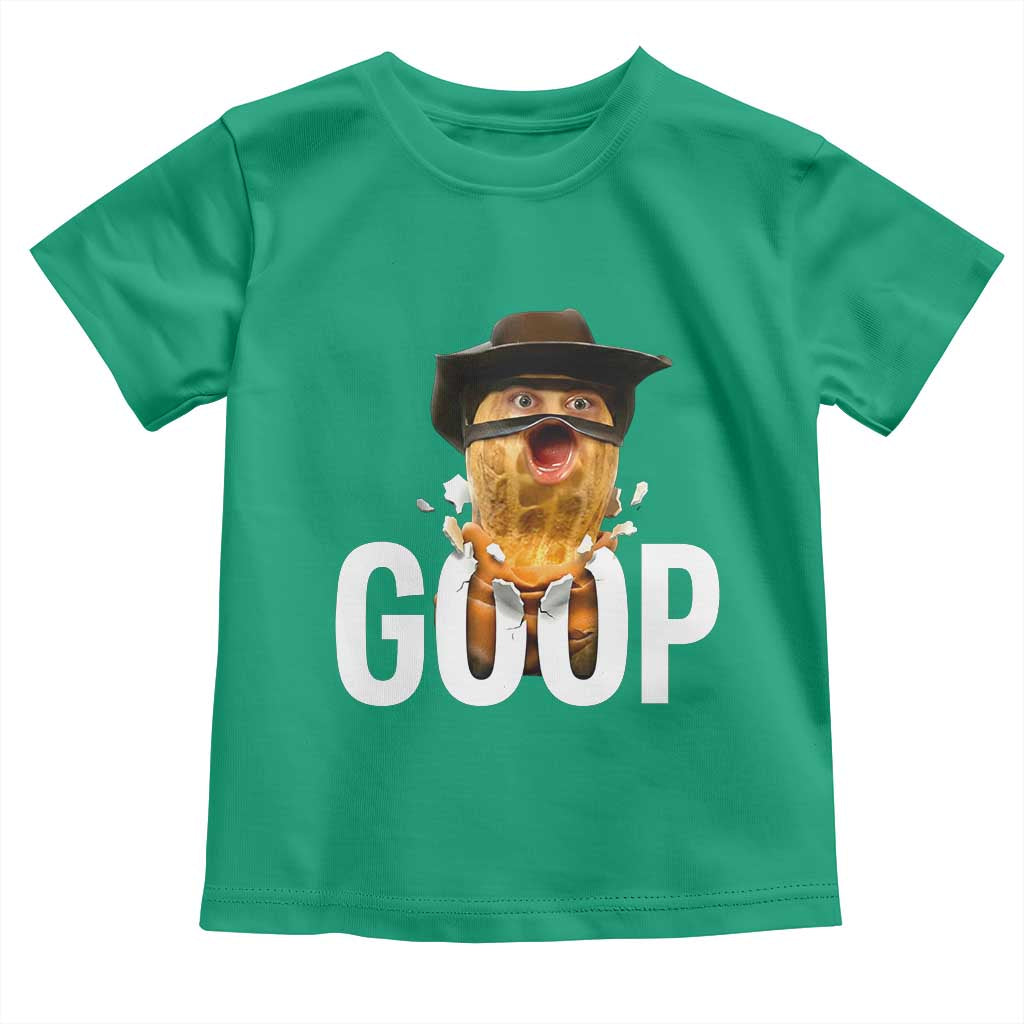 Goop Meme Explosion Toddler T Shirt Screaming Peanut Cowboy Brainrot Energy - Wonder Print Shop