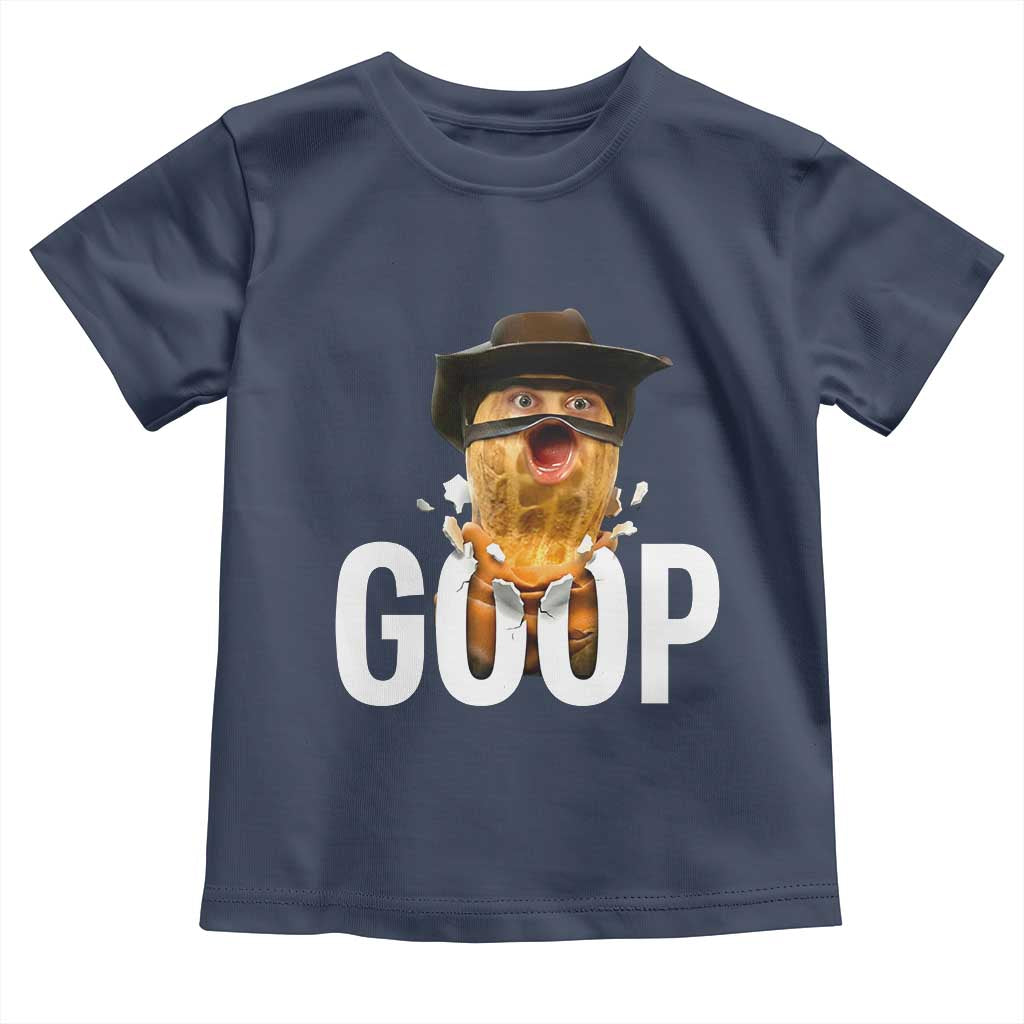 Goop Meme Explosion Toddler T Shirt Screaming Peanut Cowboy Brainrot Energy - Wonder Print Shop