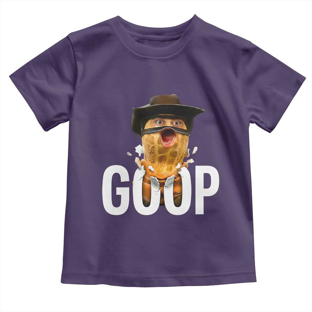Goop Meme Explosion Toddler T Shirt Screaming Peanut Cowboy Brainrot Energy - Wonder Print Shop