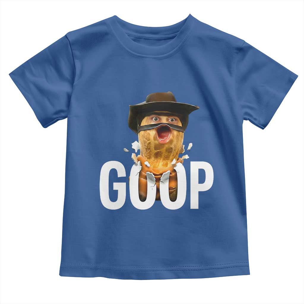 Goop Meme Explosion Toddler T Shirt Screaming Peanut Cowboy Brainrot Energy - Wonder Print Shop