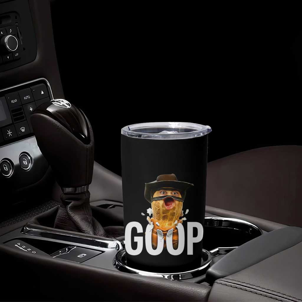 Goop Meme Explosion Tumbler Cup Screaming Peanut Cowboy Brainrot Energy - Wonder Print Shop