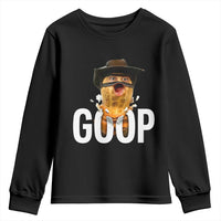 Goop Meme Explosion Youth Sweatshirt Screaming Peanut Cowboy Brainrot Energy - Wonder Print Shop