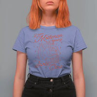 I Saw Mothman Kissing Santa Claus T Shirt For Women Funny Cryptid Christmas Gag Gift - Wonder Print Shop