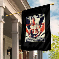 Good Better Best Shirtless Ben Garden Flag Retro Funny Football Coach Meme Gift for Fans - Wonder Print Shop