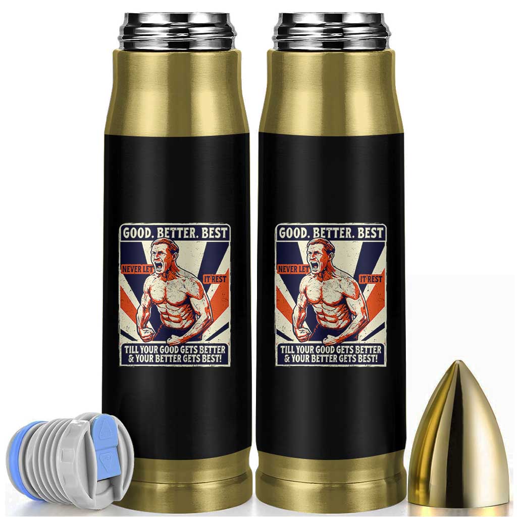 Good Better Best Shirtless Ben Bullet Tumbler Retro Funny Football Coach Meme Gift for Fans - Wonder Print Shop
