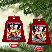 Good Better Best Shirtless Ben Ceramic Ornament Retro Funny Football Coach Meme Gift for Fans - Wonder Print Shop