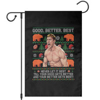 Good Better Best Shirtless Ben Garden Flag Funny Football Coach Meme Ugly Sweater Gift for Fans - Wonder Print Shop