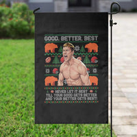 Good Better Best Shirtless Ben Garden Flag Funny Football Coach Meme Ugly Sweater Gift for Fans - Wonder Print Shop