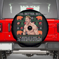 Good Better Best Shirtless Ben Spare Tire Cover Funny Football Coach Meme Ugly Sweater Gift for Fans - Wonder Print Shop
