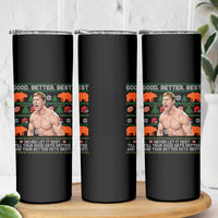 Good Better Best Shirtless Ben Skinny Tumbler Funny Football Coach Meme Ugly Sweater Gift for Fans - Wonder Print Shop