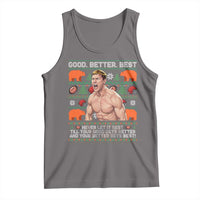 Good Better Best Shirtless Ben Tank Top Funny Football Coach Meme Ugly Sweater Gift for Fans - Wonder Print Shop