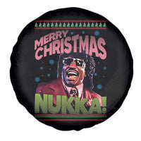 Funny Retro Merry Christmas Nukka Parody Spare Tire Cover Xmas Throwback Parody Urban Comedy - Wonder Print Shop
