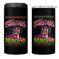 Funny Retro Merry Christmas Nukka Parody 4 in 1 Can Cooler Tumbler Xmas Throwback Parody Urban Comedy - Wonder Print Shop