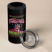 Funny Retro Merry Christmas Nukka Parody 4 in 1 Can Cooler Tumbler Xmas Throwback Parody Urban Comedy - Wonder Print Shop