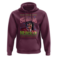 Funny Retro Merry Christmas Nukka Parody Hoodie Xmas Throwback Parody Urban Comedy - Wonder Print Shop