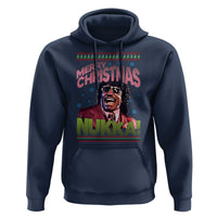 Funny Retro Merry Christmas Nukka Parody Hoodie Xmas Throwback Parody Urban Comedy - Wonder Print Shop