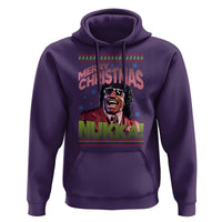 Funny Retro Merry Christmas Nukka Parody Hoodie Xmas Throwback Parody Urban Comedy - Wonder Print Shop