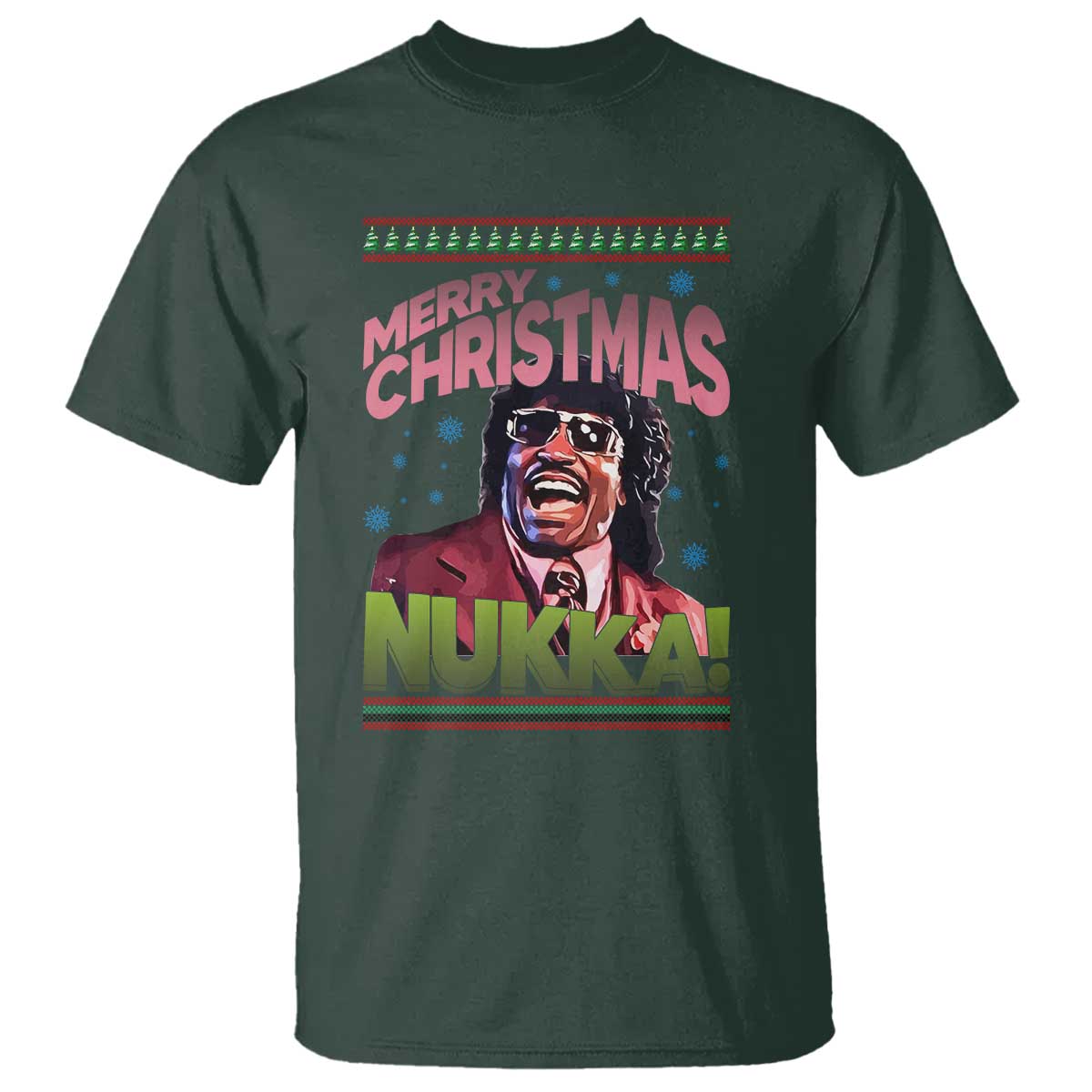 Funny Retro Merry Christmas Nukka Parody T Shirt Xmas Throwback Parody Urban Comedy - Wonder Print Shop