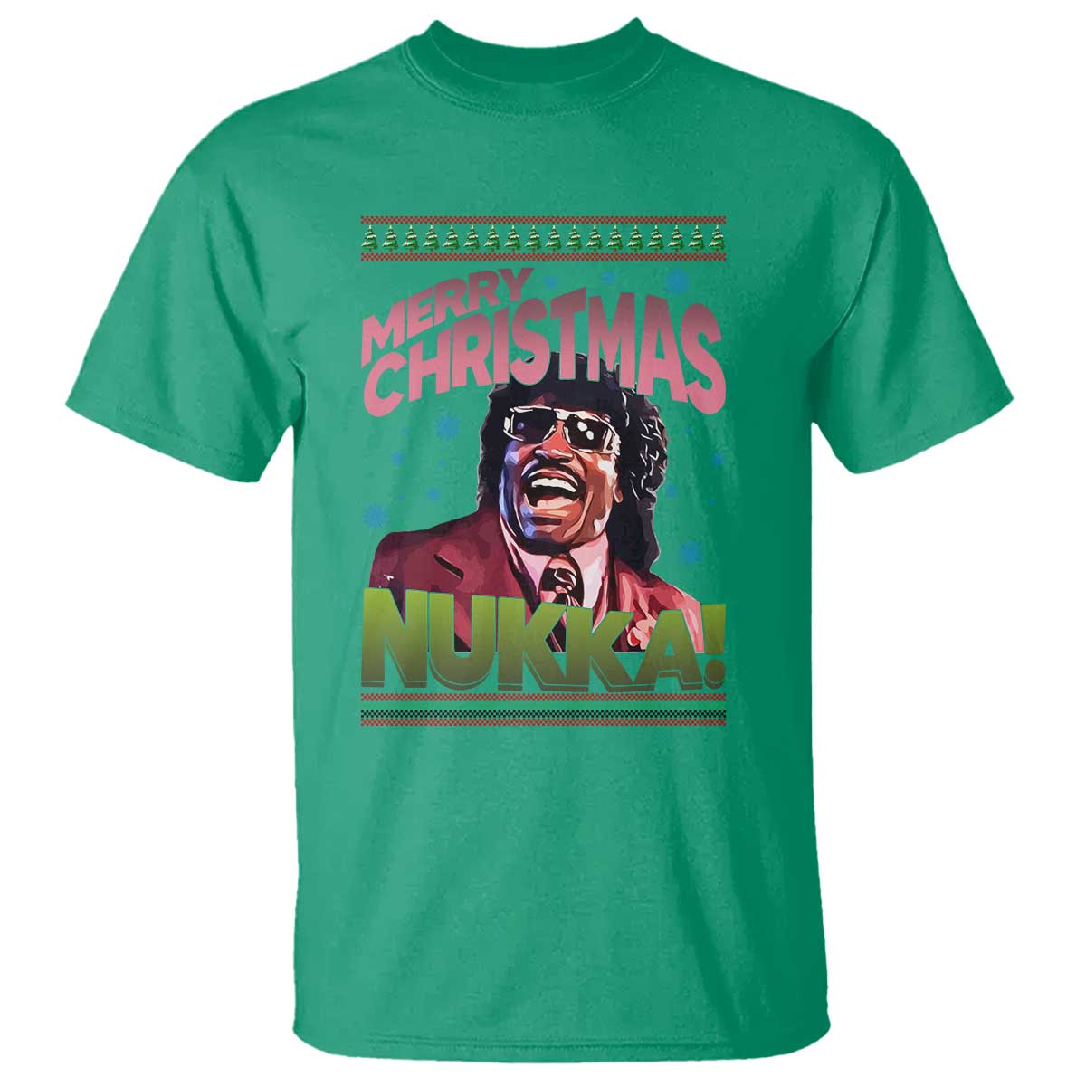 Funny Retro Merry Christmas Nukka Parody T Shirt Xmas Throwback Parody Urban Comedy - Wonder Print Shop