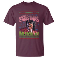 Funny Retro Merry Christmas Nukka Parody T Shirt Xmas Throwback Parody Urban Comedy - Wonder Print Shop