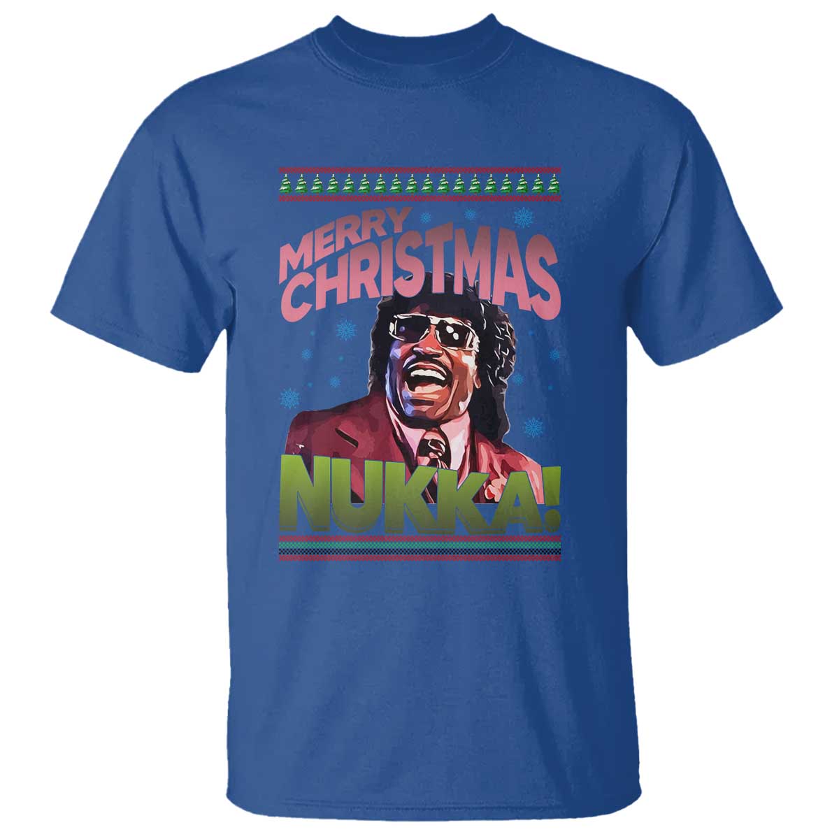 Funny Retro Merry Christmas Nukka Parody T Shirt Xmas Throwback Parody Urban Comedy - Wonder Print Shop