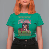 Funny Retro Merry Christmas Nukka Parody T Shirt For Women Xmas Throwback Parody Urban Comedy - Wonder Print Shop