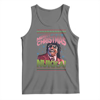 Funny Retro Merry Christmas Nukka Parody Tank Top Xmas Throwback Parody Urban Comedy - Wonder Print Shop