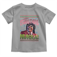 Funny Retro Merry Christmas Nukka Parody Toddler T Shirt Xmas Throwback Parody Urban Comedy - Wonder Print Shop