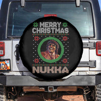 Funny Retro Merry Christmas Nukka Parody Spare Tire Cover Holiday Cheer 90s Xmas Throwback Parody - Wonder Print Shop