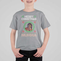 Funny Retro Merry Christmas Nukka Parody T Shirt For Kid Holiday Cheer 90s Xmas Throwback Parody - Wonder Print Shop