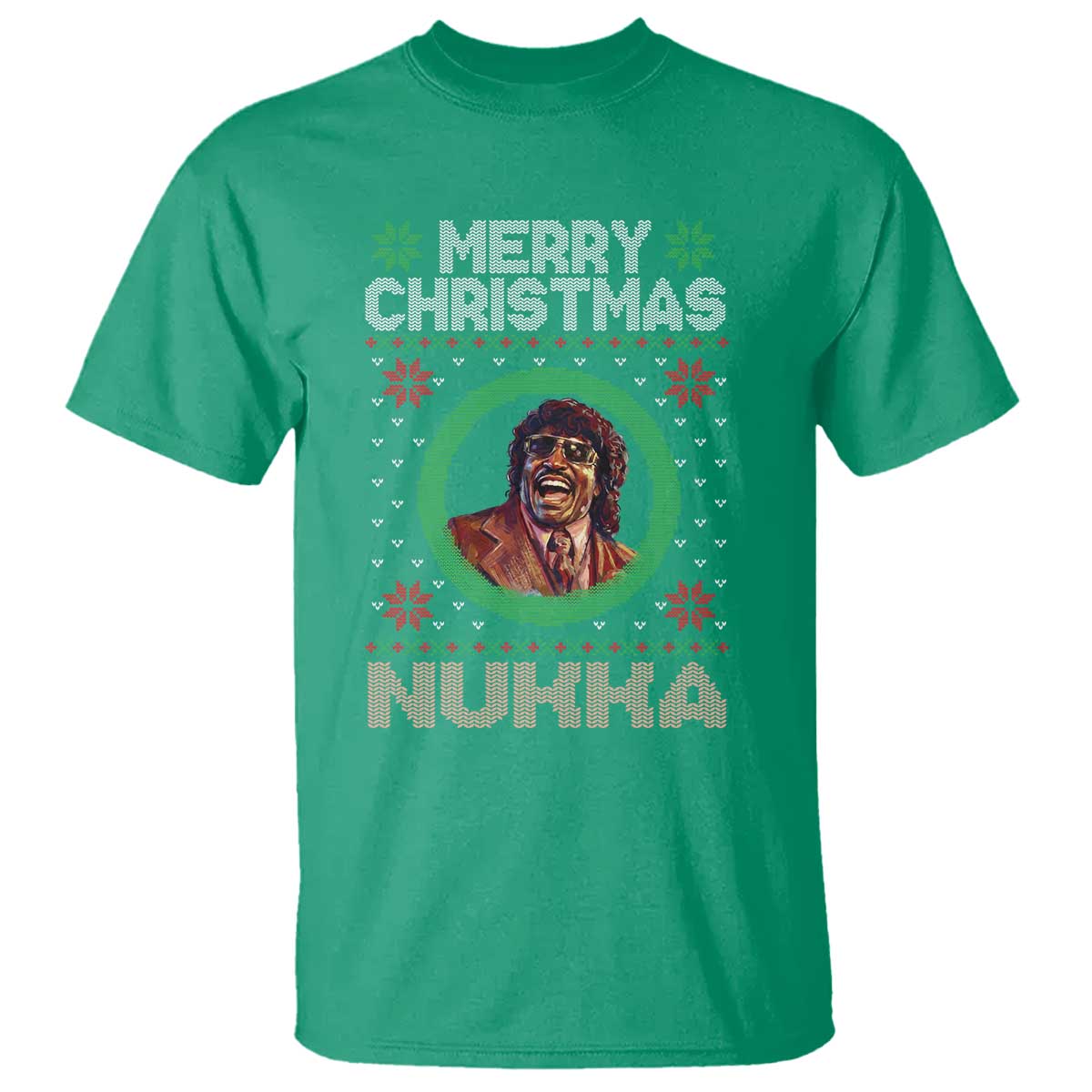 Funny Retro Merry Christmas Nukka Parody T Shirt Holiday Cheer 90s Xmas Throwback Parody - Wonder Print Shop