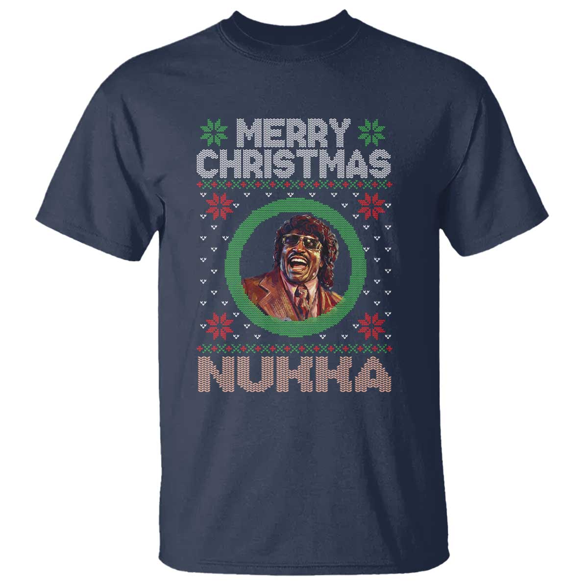 Funny Retro Merry Christmas Nukka Parody T Shirt Holiday Cheer 90s Xmas Throwback Parody - Wonder Print Shop