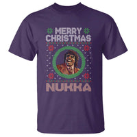 Funny Retro Merry Christmas Nukka Parody T Shirt Holiday Cheer 90s Xmas Throwback Parody - Wonder Print Shop