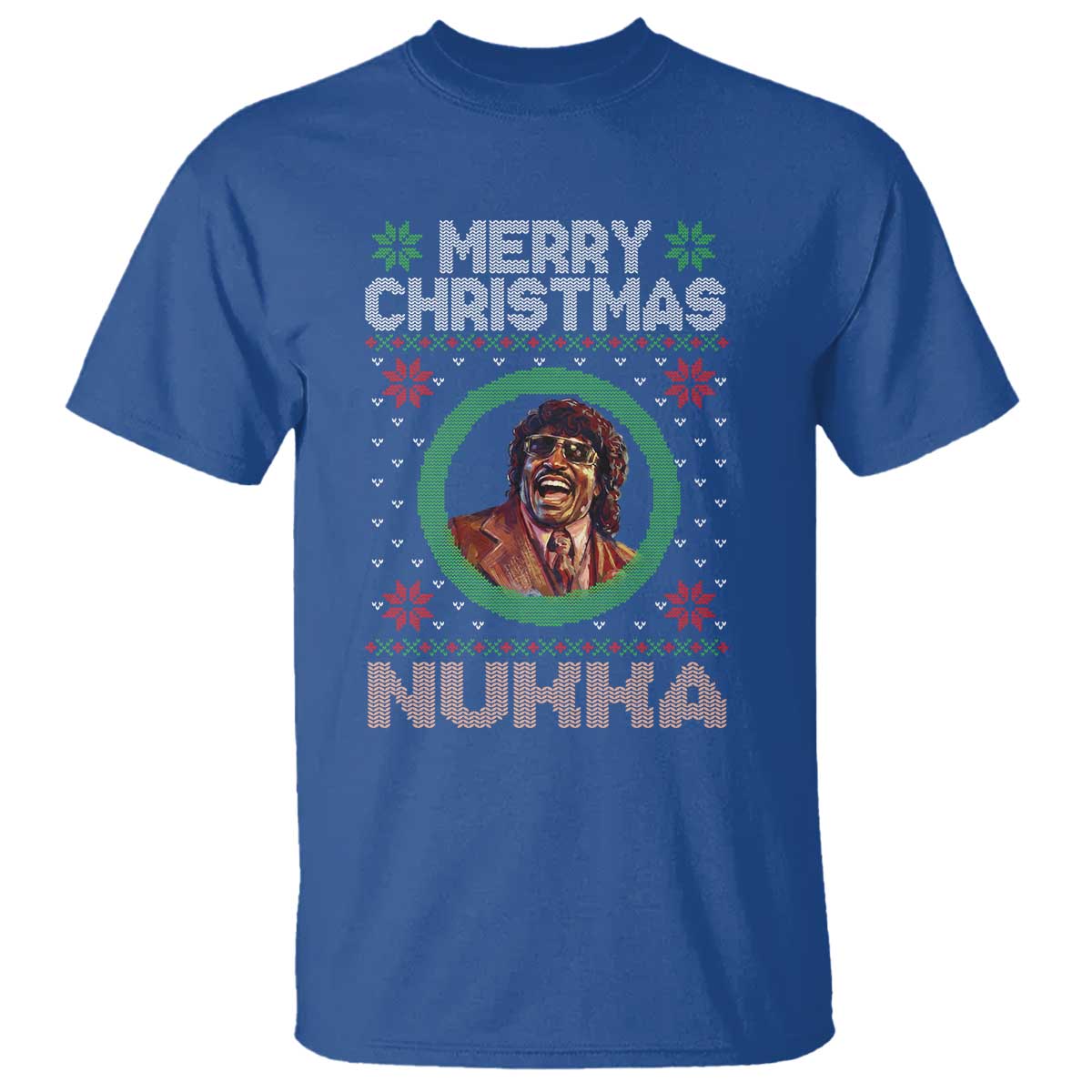 Funny Retro Merry Christmas Nukka Parody T Shirt Holiday Cheer 90s Xmas Throwback Parody - Wonder Print Shop
