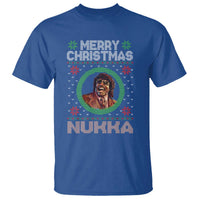 Funny Retro Merry Christmas Nukka Parody T Shirt Holiday Cheer 90s Xmas Throwback Parody - Wonder Print Shop