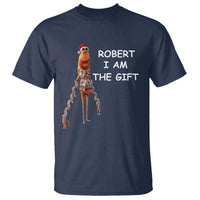 Funny Marcus the Worm in Ugly Christmas Sweater T Shirt Robert I Am the Gift Meme Holiday Humor - Wonder Print Shop