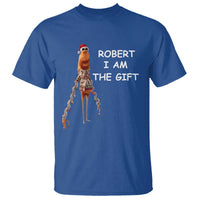 Funny Marcus the Worm in Ugly Christmas Sweater T Shirt Robert I Am the Gift Meme Holiday Humor - Wonder Print Shop